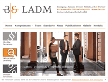 Tablet Screenshot of ladm.com